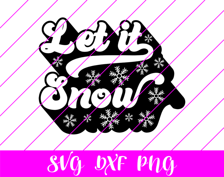 let it snow svg